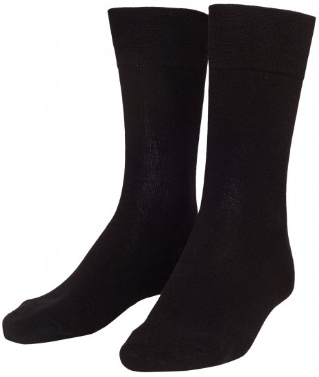 Adamo Aaron Soft-socks Black 3-pack - Alusvaatteet & uimavaatteet - Miesten Isot alusvaatteet 