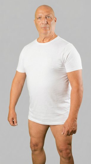 20 Nodi Mezzogiorno Sports T-Shirt White - T-paidat - Isot T-paidat 2XL – 14XL