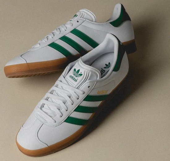 Adidas Gazelle Cloud White Sneakers - Miesten Kengät 40-52 - 