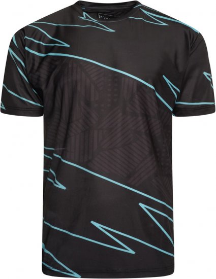 Kam Jeans AP002 Active Performance Marl Tee Black - T-paidat - Isot T-paidat 2XL – 14XL