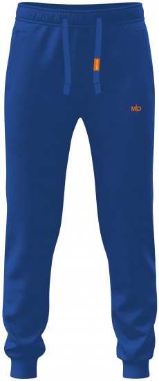 Motley Denim Berlin Sweatpants Royal Blue - Collegehousut ja collegeshortsit - Miesten Isot collegehousut ja collegeshortsit
