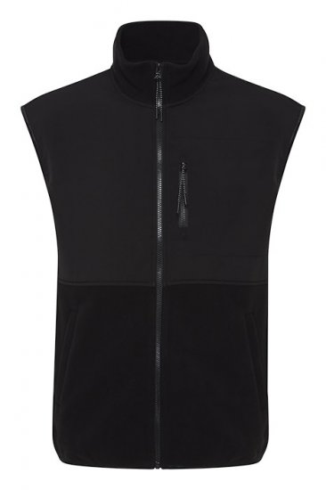 Blend Sweat Vest 4280 Black - Isot Vaatteet - Miesten vaatteet isot koot