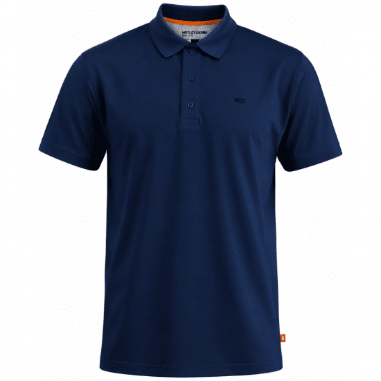Motley Denim Bratislava Polo Navy - Pikeepaidat - Miesten isot pikeepaidat
