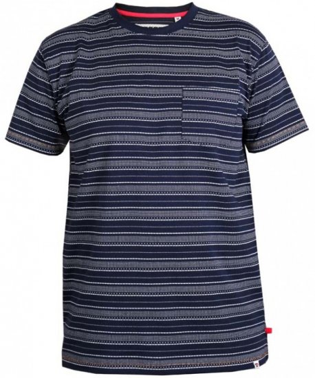 D555 Caspian T-shirt Navy - T-paidat - Isot T-paidat 2XL – 14XL