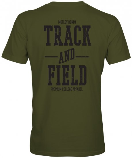 Motley Denim Coventry T-shirt Dark Khaki - T-paidat - Isot T-paidat 2XL – 14XL