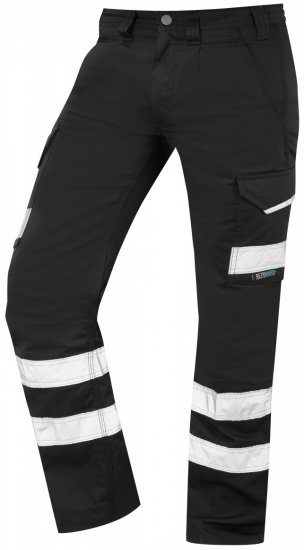 Leo Ilfracombe Cargo Pants Black - Työvaatteet - Miesten Työvaatteet Isot Koot - 2XL-10XL