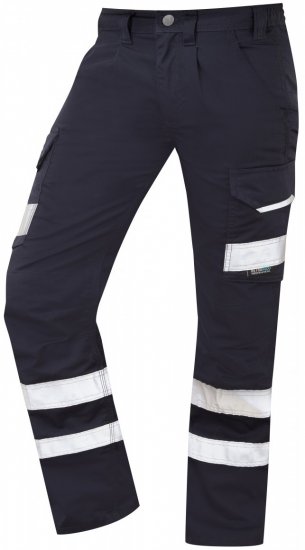 Leo Ilfracombe Cargo Pants Navy - Työvaatteet - Miesten Työvaatteet Isot Koot - 2XL-10XL