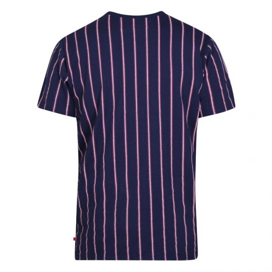 D555 Davis T-shirt Navy - T-paidat - Isot T-paidat 2XL – 14XL