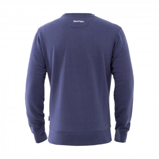 Slazenger Dean Sweatshirt Navy - Hupparit ja collegepaidat - Miesten hupparit ja collegepaidat isot koot