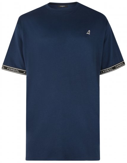 Kangol Descend T-shirt Navy - T-paidat - Isot T-paidat 2XL – 14XL