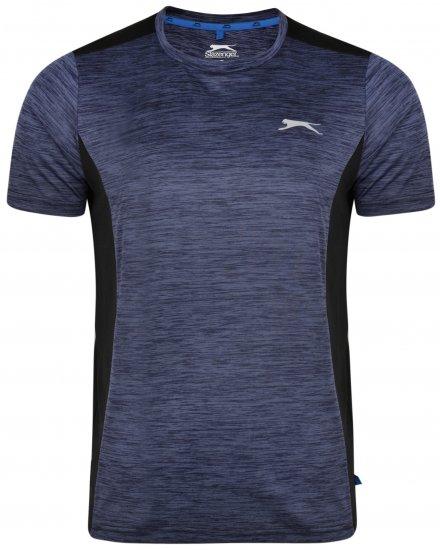 Slazenger Drew T-shirt Navy - T-paidat - Isot T-paidat 2XL – 14XL