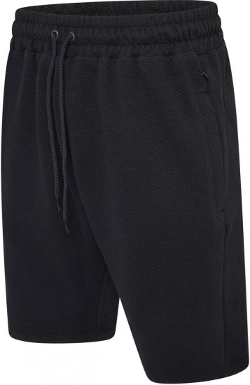 kam Jeans 3311 Raised Dobby Jersey Shorts - Navy - Collegehousut ja collegeshortsit - Miesten Isot collegehousut ja collegeshortsit