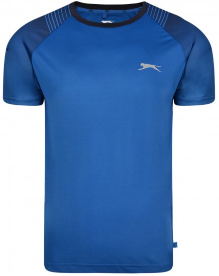 Slazenger Eli T-shirt Blue - T-paidat - Isot T-paidat 2XL – 14XL