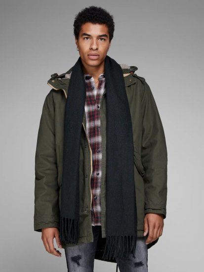 Jack & Jones Solid Huivi Musta - Huivit - 