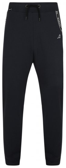 Kangol Foray Sweatpants Black - Collegehousut ja collegeshortsit - Miesten Isot collegehousut ja collegeshortsit