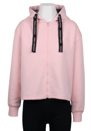 Nora Mikken GERTRUD Cropped Hoodie Pink - Hupparit ja collegepaidat - 