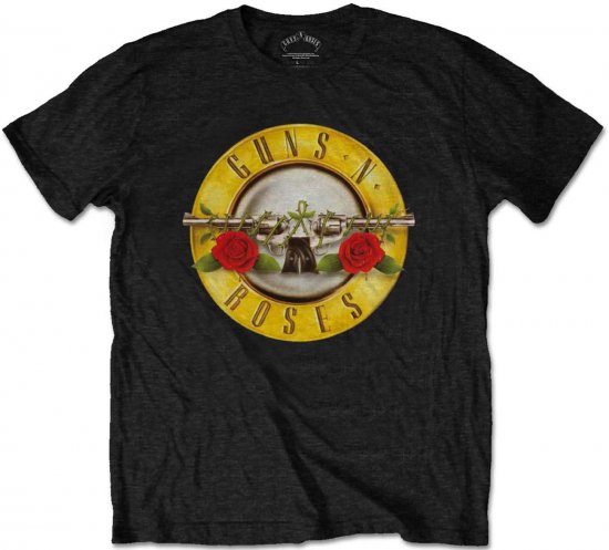 Guns N' Roses Classic logo T-shirt Black - T-paidat - Isot T-paidat 2XL – 14XL