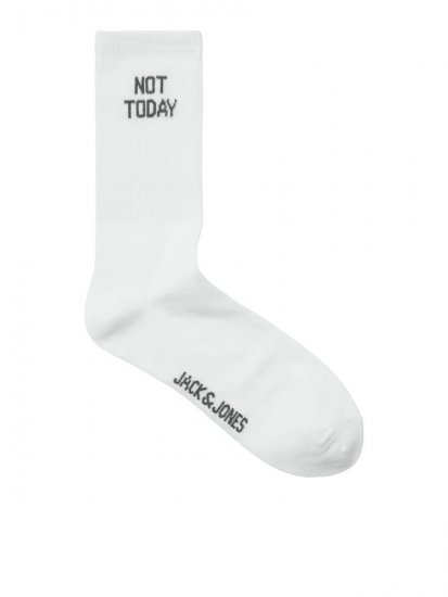 Jack & Jones Power Statements Tennissukat Valkoinen 3 paria - Alusvaatteet & uimavaatteet - Miesten Isot alusvaatteet 