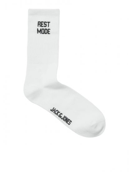 Jack & Jones Power Statements Tennissukat Valkoinen 3 paria - Alusvaatteet & uimavaatteet - Miesten Isot alusvaatteet 