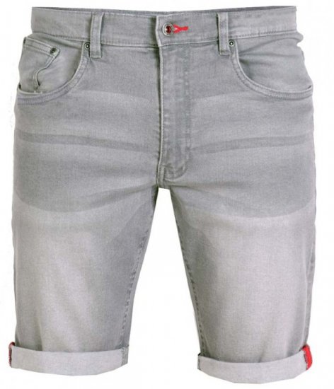D555 Griffin Denim Shorts Grey - Shortsit - Shortsit, isot koot – W40-W60