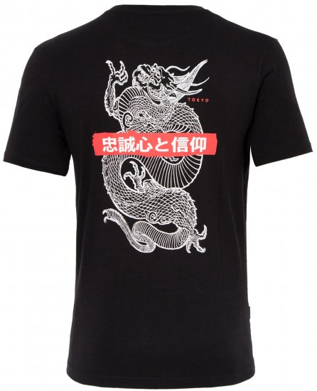 Loyalty & Faith Helix T-shirt Black - T-paidat - Isot T-paidat 2XL – 14XL