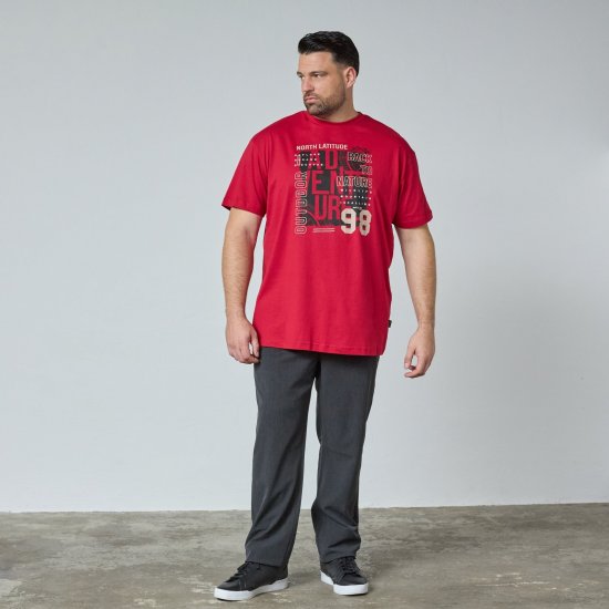 North Latitude Adventure 98 Graphic Tee Keltainen/Oranssi - TALL T-paidat - T-paidat pitkille miehille 