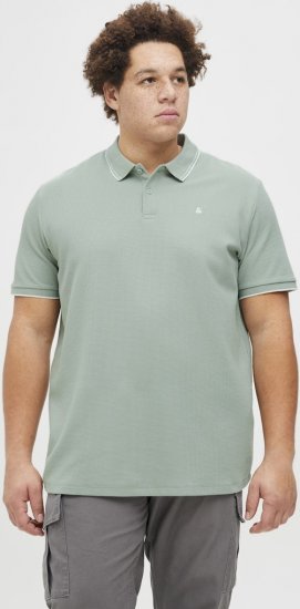 Jack & Jones AUSTIN CLASSIC Polo Iceberg Green - Pikeepaidat - Miesten isot pikeepaidat