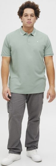 Jack & Jones AUSTIN CLASSIC Polo Iceberg Green - Pikeepaidat - Miesten isot pikeepaidat