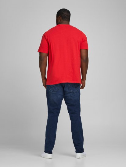 Jack & Jones Elogo T-Shirt True Red - T-paidat - Isot T-paidat 2XL – 14XL