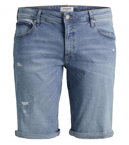 Jack & Jones Rick 5 Pocket Shorts Blue denim - Shortsit - Shortsit, isot koot – W40-W60