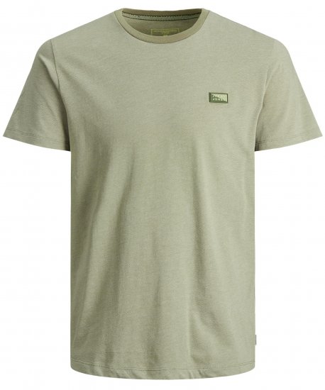 Jack & Jones Schultz Crew Neck T-Shirt Green - T-paidat - Isot T-paidat 2XL – 14XL