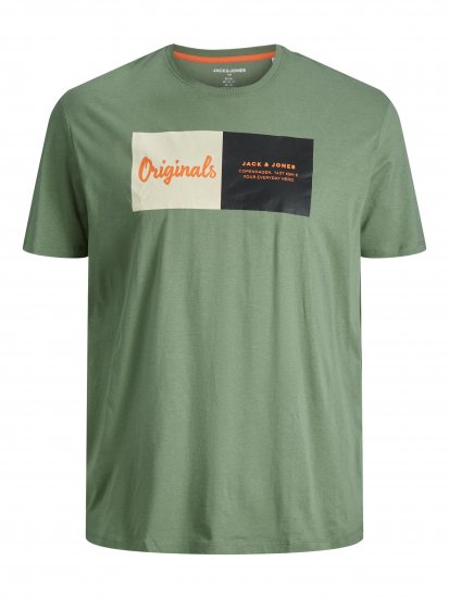 Jack & Jones Joshua T-shirt Sea Spray - T-paidat - Isot T-paidat 2XL – 14XL
