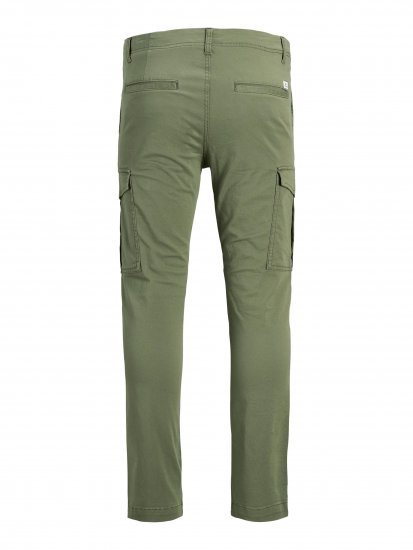 Jack & Jones Marco Chino Pants Dusty Olive - Farkut ja housut - Miesten isot farkut ja isot housut W40-W70
