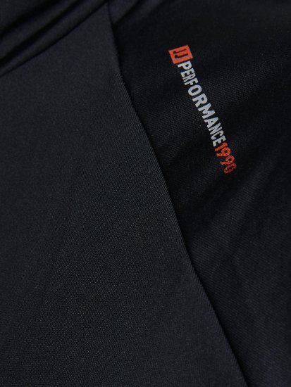 Jack & Jones Running Half Zip Sweat Black - Hupparit ja collegepaidat - Miesten hupparit ja collegepaidat isot koot