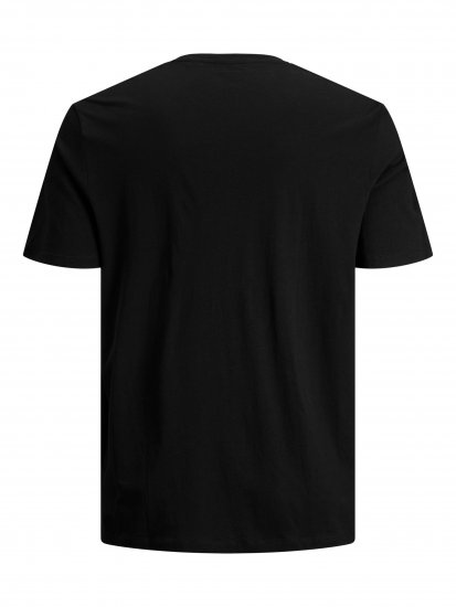 Jack & Jones Booster T-shirt Black - T-paidat - Isot T-paidat 2XL – 14XL
