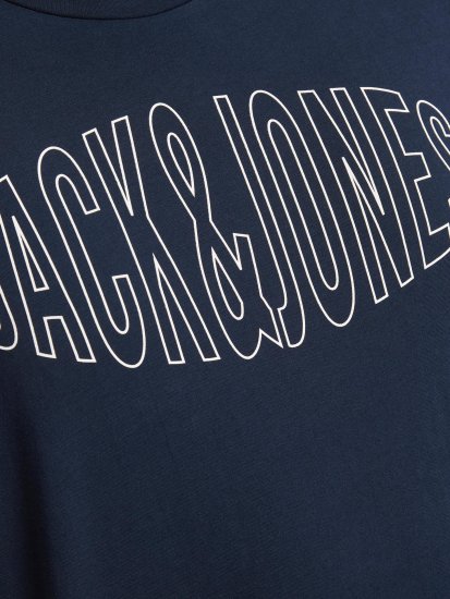 Jack & Jones Preston Crew Neck T-Shirt Navy - T-paidat - Isot T-paidat 2XL – 14XL