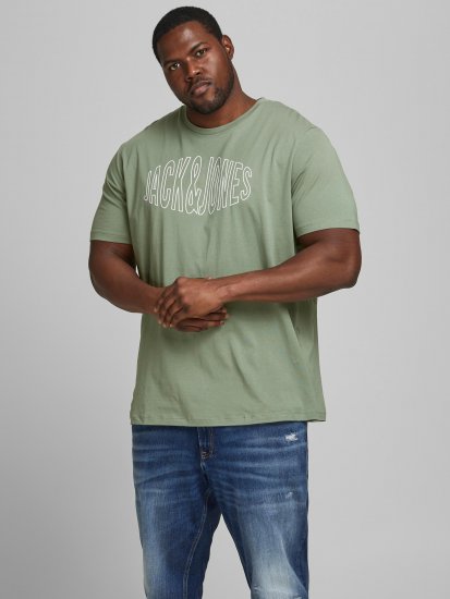 Jack & Jones Preston T-Shirt Sea Spray - T-paidat - Isot T-paidat 2XL – 14XL