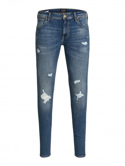 Jack & Jones Liam 101 Skinny Blue Denim - Farkut ja housut - Miesten isot farkut ja isot housut W40-W70
