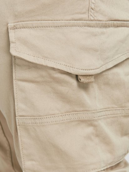 Jack & Jones JPSTPAUL Cuffed Cargopants Sand - Farkut ja housut - Miesten isot farkut ja isot housut W40-W70