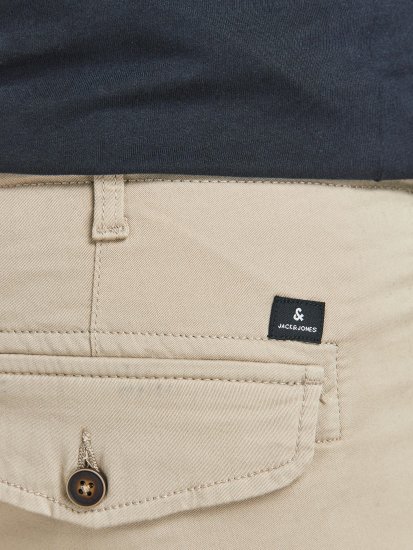 Jack & Jones JPSTPAUL Cuffed Cargopants Sand - Farkut ja housut - Miesten isot farkut ja isot housut W40-W70