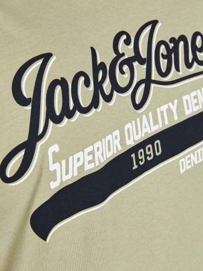 Jack & Jones JJELOGO TEE Light Green - T-paidat - Isot T-paidat 2XL – 14XL