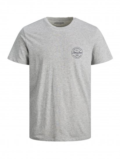 Jack & Jones JJESHARK TEE Gray - T-paidat - Isot T-paidat 2XL – 14XL