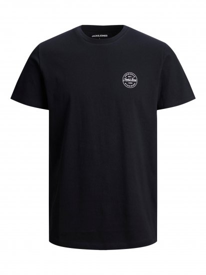 Jack & Jones JJESHARK TEE Black - T-paidat - Isot T-paidat 2XL – 14XL