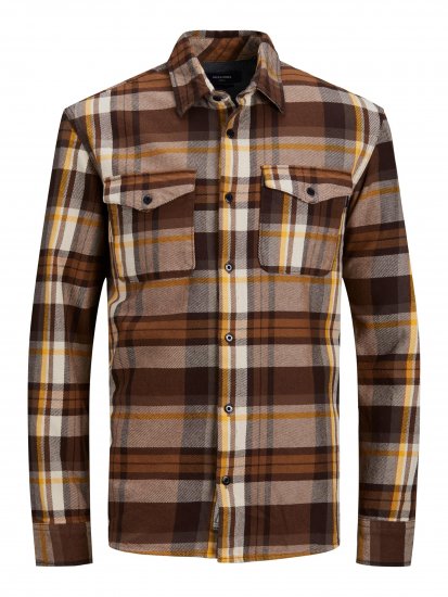 Jack & Jones JPRBLUWOODLAND Checked Shirt - Kauluspaidat - Miesten isot kauluspaidat 2XL – 8XL