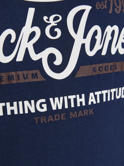 Jack & Jones JPRBLUBOOSTER TEE Navy - T-paidat - Isot T-paidat 2XL – 14XL