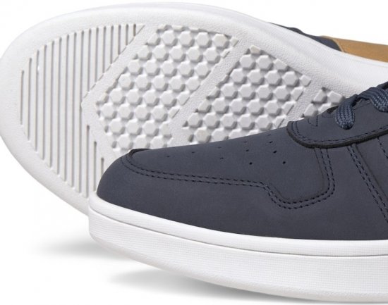 Jack & Jones Dang Faux Nubuck Combo Sneakers Navy Blazer - Miesten Kengät 40-52 - 
