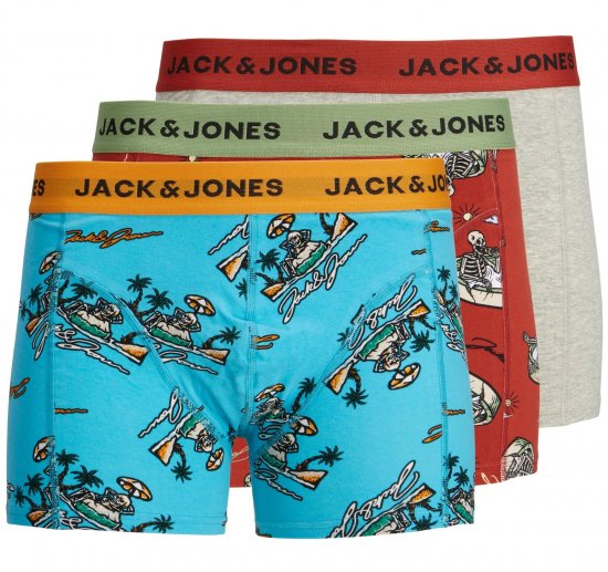 Jack & Jones JACJAXON Boxers 3-pack - Alusvaatteet & uimavaatteet - Miesten Isot alusvaatteet 