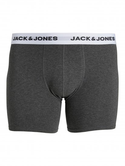 Jack & Jones BASIC White WB Trunks 5-Pack Green - Alusvaatteet & uimavaatteet - Miesten Isot alusvaatteet 