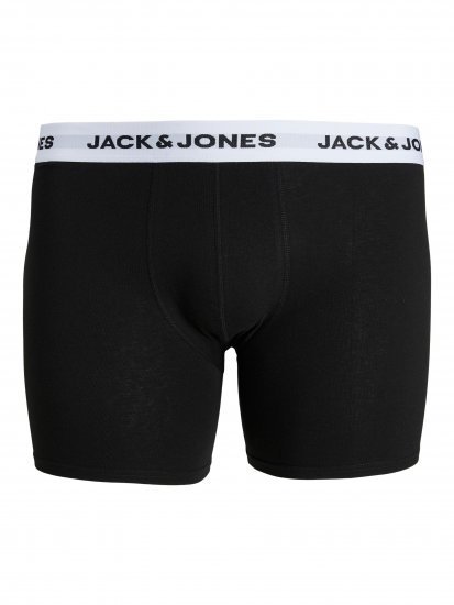 Jack & Jones BASIC White WB Trunks 5-Pack Green - Alusvaatteet & uimavaatteet - Miesten Isot alusvaatteet 