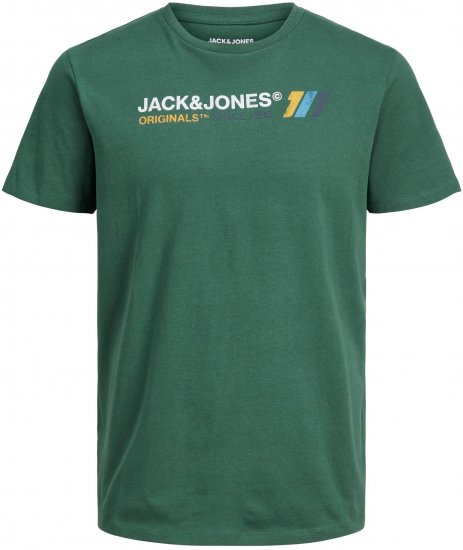 Jack & Jones JORNATE TEE Green - T-paidat - Isot T-paidat 2XL – 14XL